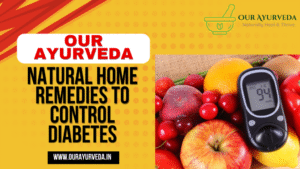 Natural home remedies to control diabetes